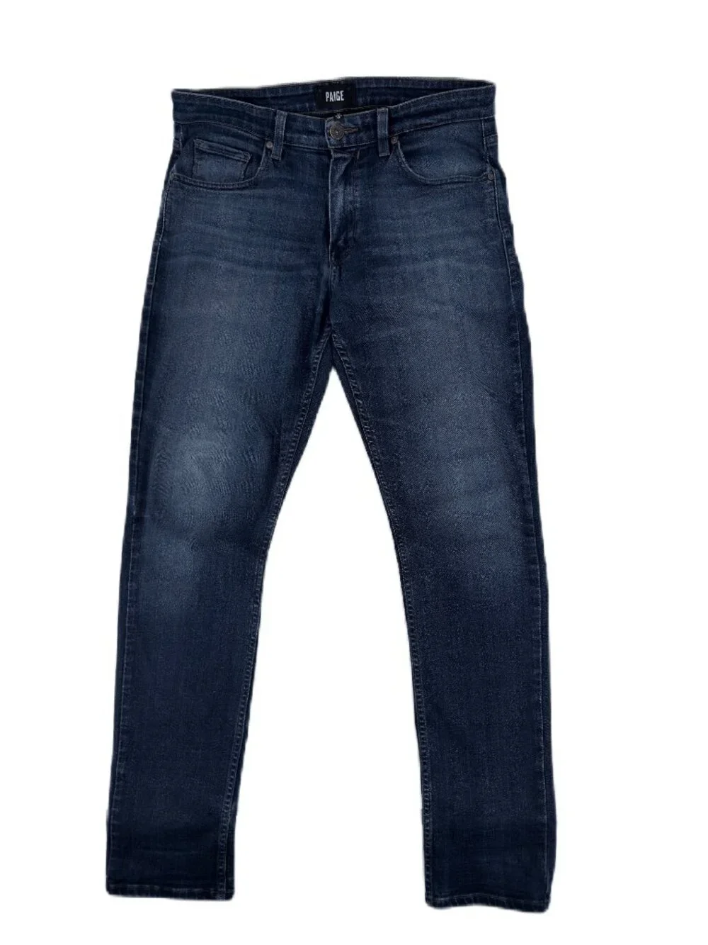 PAIGE Lennox Premium Stretch Jeans Medium Wash 36x33 USA